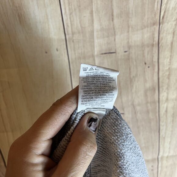 Victorias Secret PINK side metal BLING Shorts Marled White beach coverup pool S - Picture 9 of 9